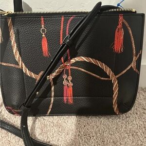 polo ralph lauren Crossbody Nwot Black Red